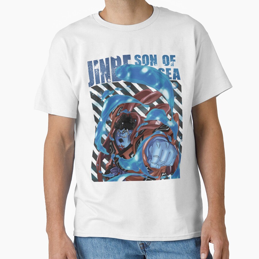 One Piece Son Of The Sea Jinbe T-shirt - Image 2