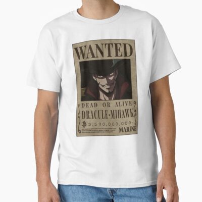 Dracule Mihawk One Piece Taka No Me Bounty T-shirt