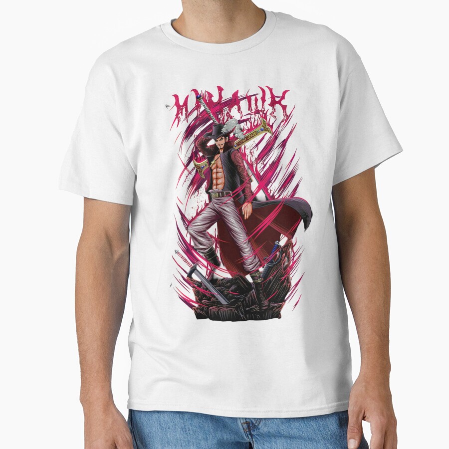 Hot One Piece Mihawk T-shirt - Image 2