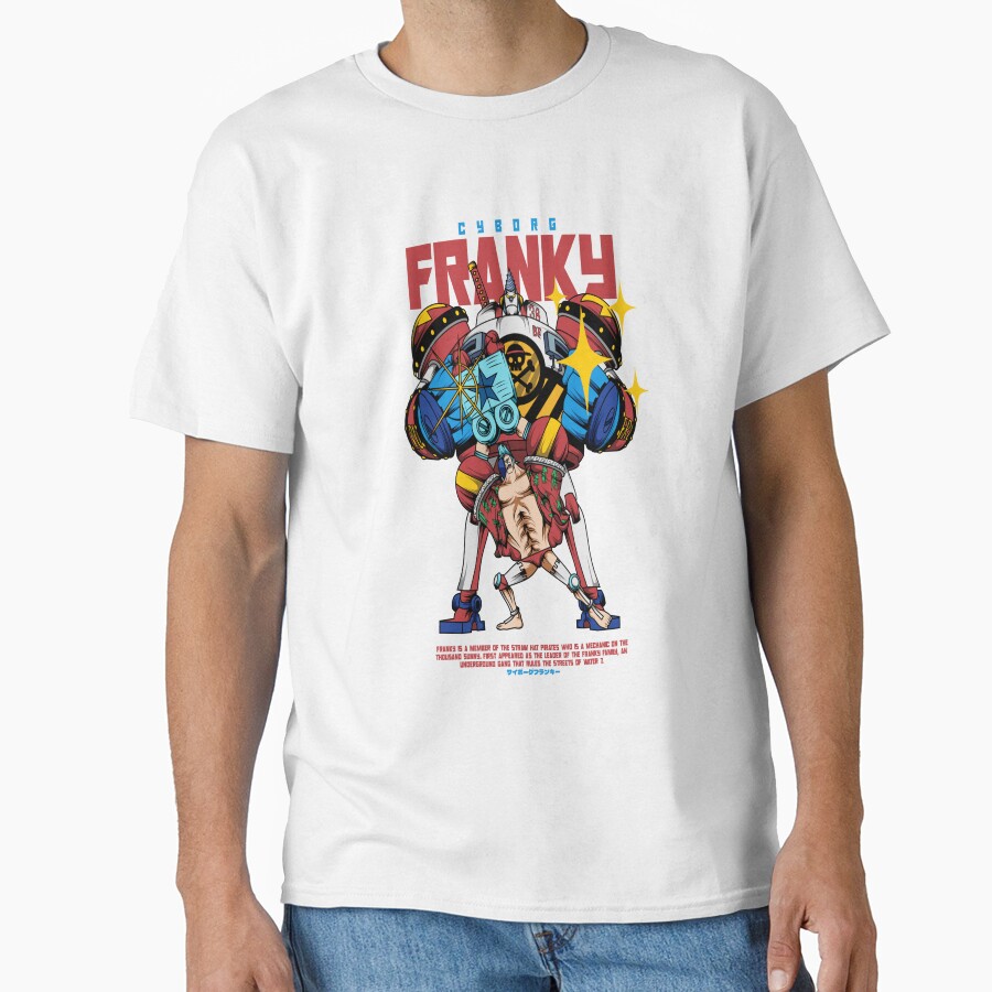 Cyborg Franky One Piece T-shirt - Image 2