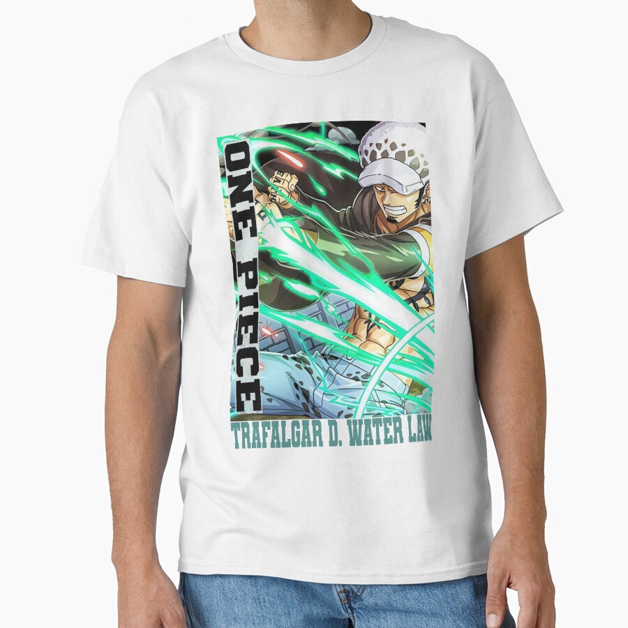 Trafalgar Law Character Anime T-shirt - Image 2