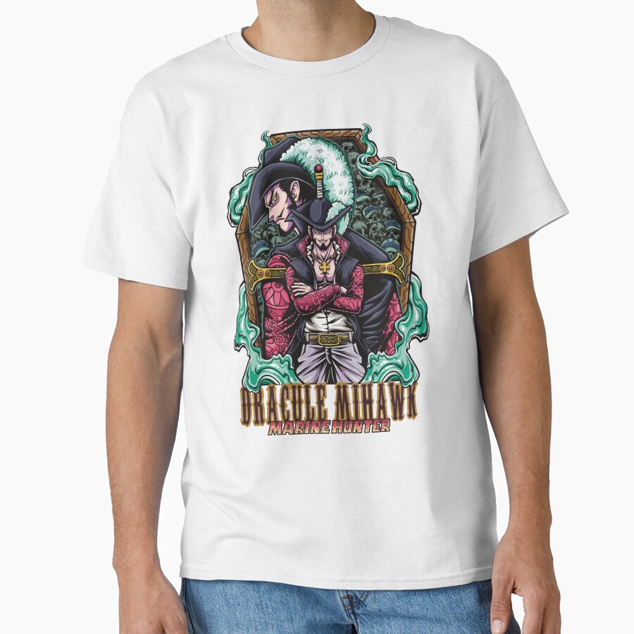 Dracule Mihawk Warlord of the Sea T-shirt - Image 2
