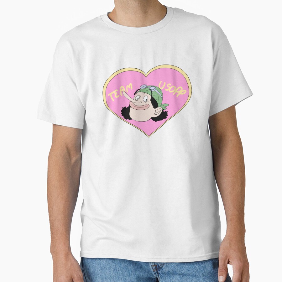 Team Usopp Love Anime T-shirt