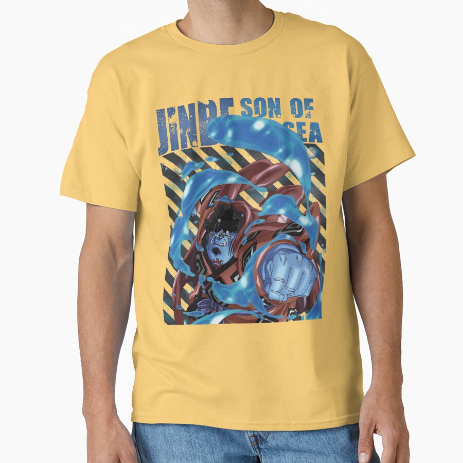 One Piece Son Of The Sea Jinbe T-shirt - Image 6