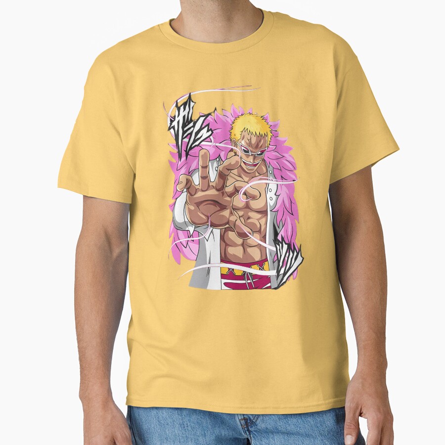 Donquixote Doflamingo Ito Ito no Mi T-shirt - Image 6