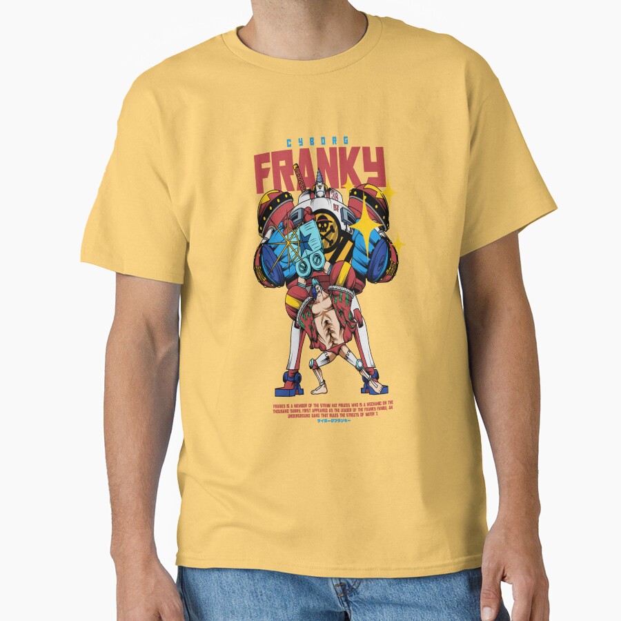 Cyborg Franky One Piece T-shirt - Image 6