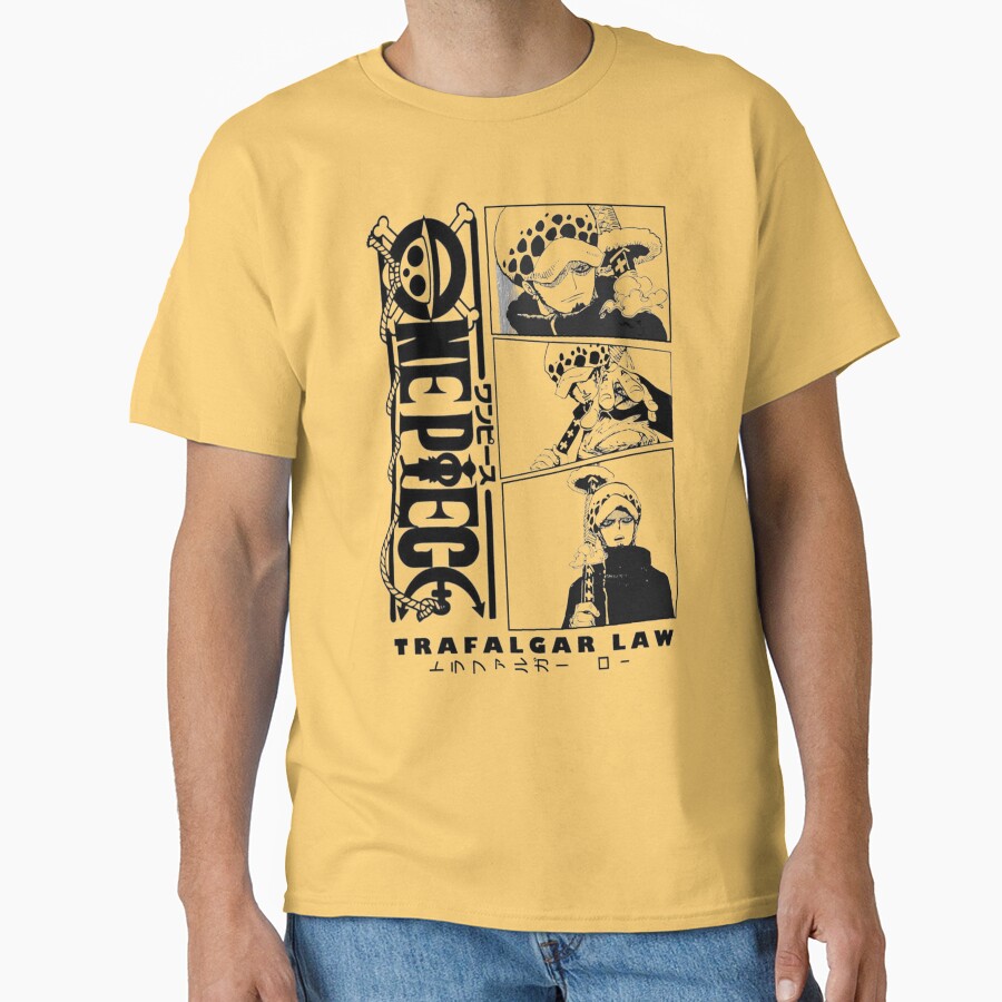 Trafalgar D Law OP Character T-shirt - Image 6