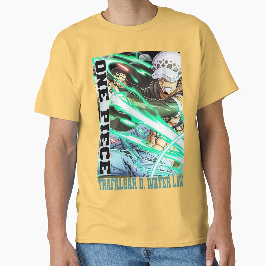Trafalgar Law Character Anime T-shirt - Image 6