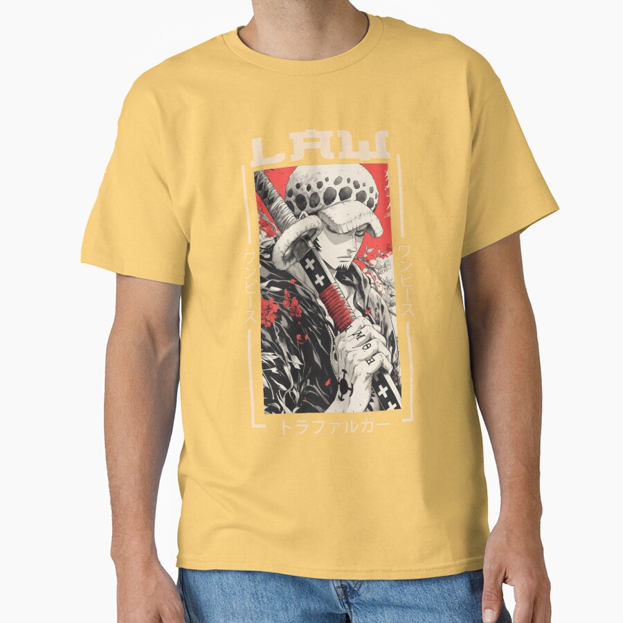 Trafalgar Law One Piece Classic T-shirt - Image 6