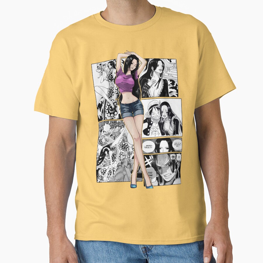 Boa Hancock One Piece T-shirt - Image 6