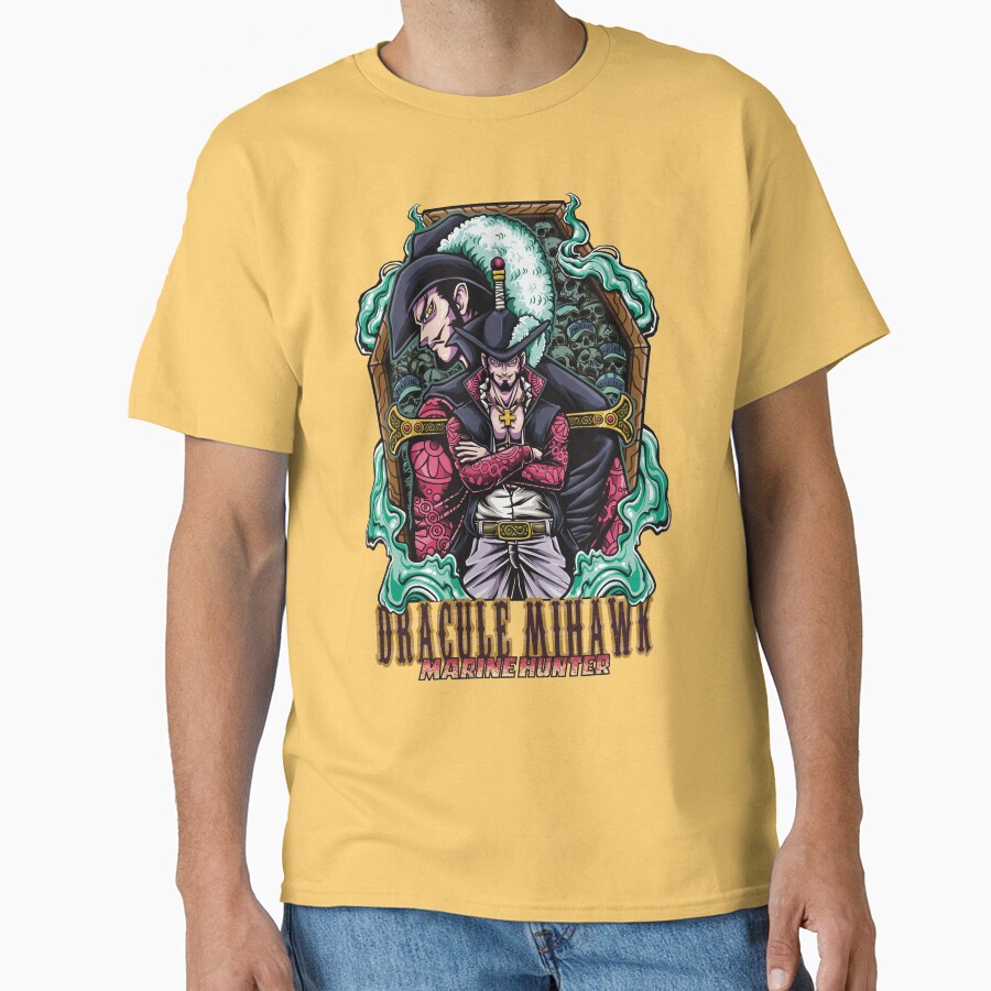 Dracule Mihawk Warlord of the Sea T-shirt - Image 6