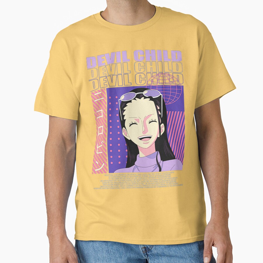 Nico Robin Anime Classic T Shirt - Image 6