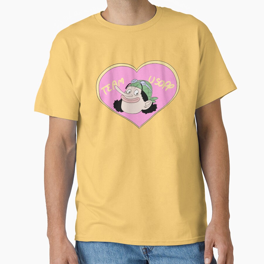 Team Usopp Love Anime T-shirt - Image 6