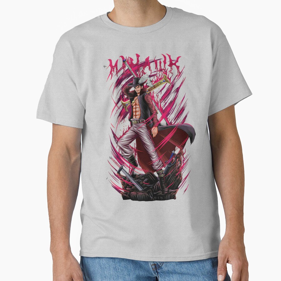 Hot One Piece Mihawk T-shirt - Image 3