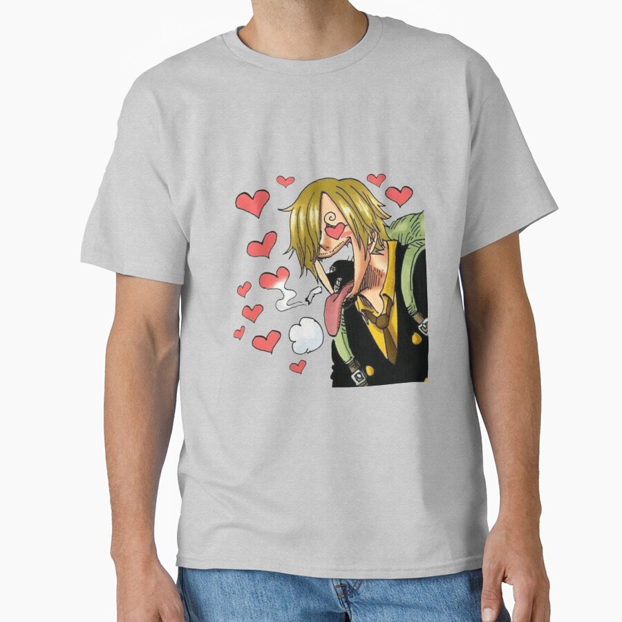Vinsmoke Sanji Love Expression T-shirt - Image 3