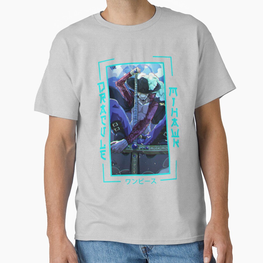 One Piece Dracule Mihawk T-shirt - Image 3