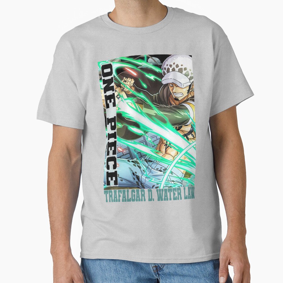 Trafalgar Law Character Anime T-shirt - Image 3