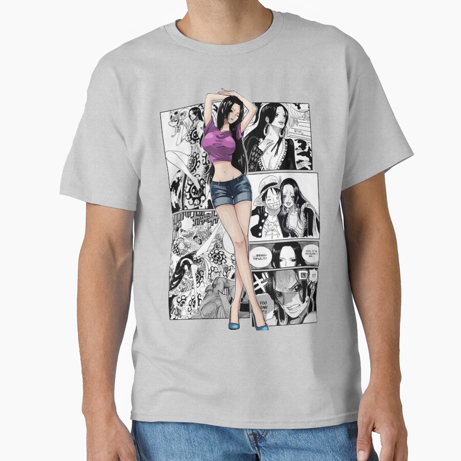 Boa Hancock One Piece T-shirt - Image 3