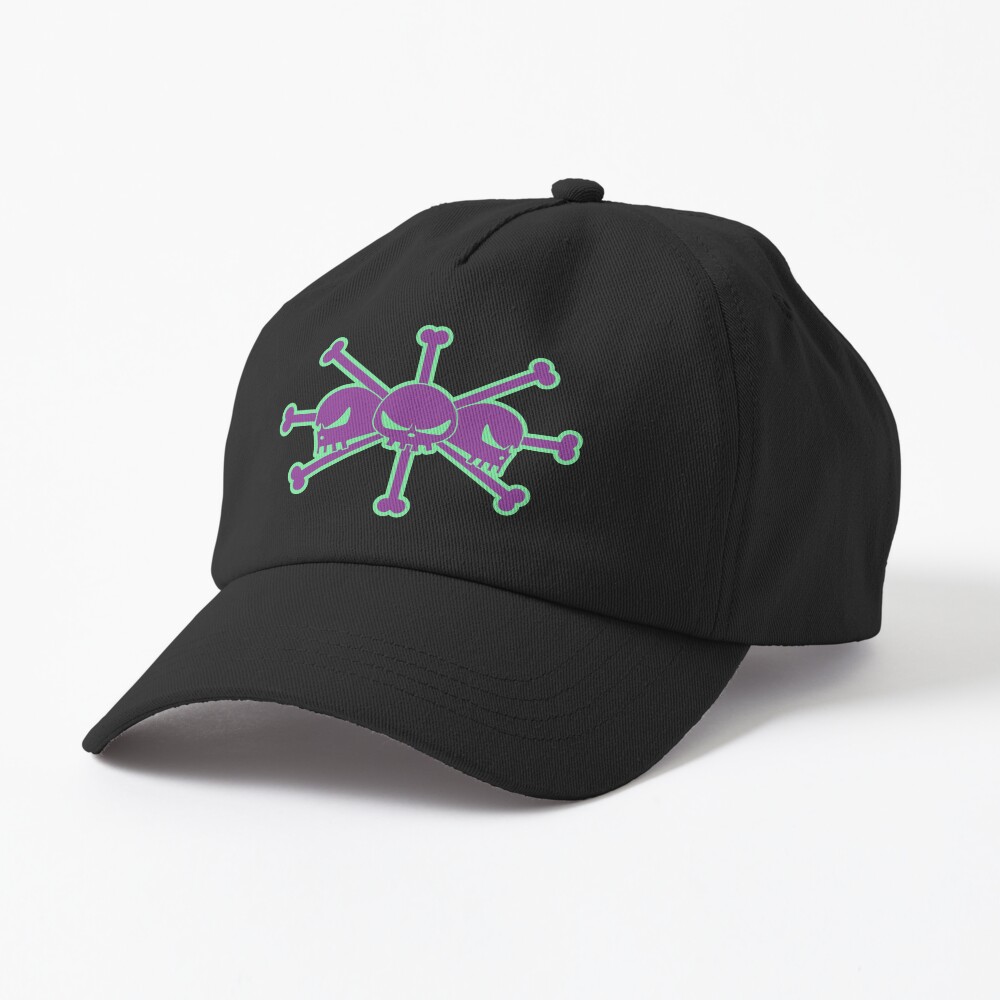 Blackbeard Pirates Jolly Roger 10 Cap