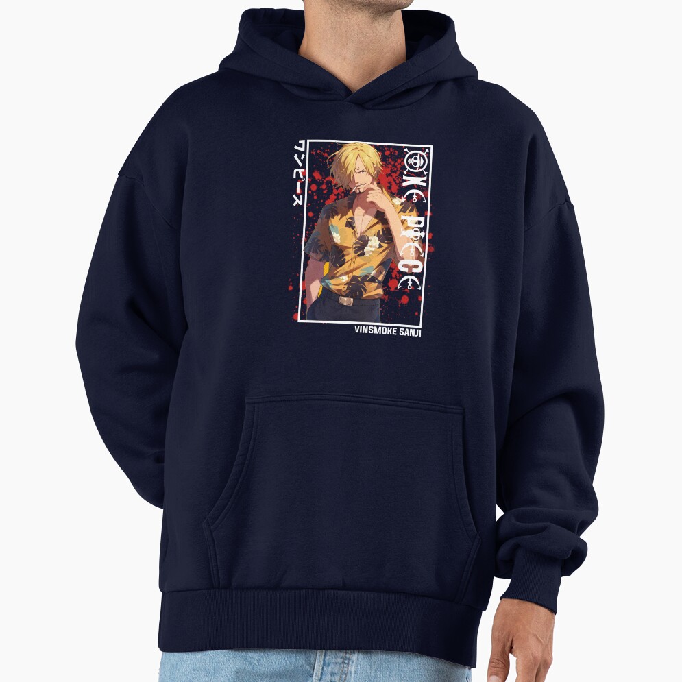 One Piece Sanji Curly Eyebrow Hoodie - Image 5