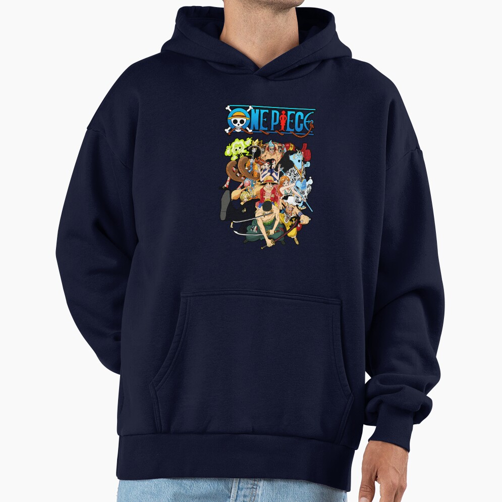 Funny Straw Hat Pirates One Piece Hoodie - Image 5