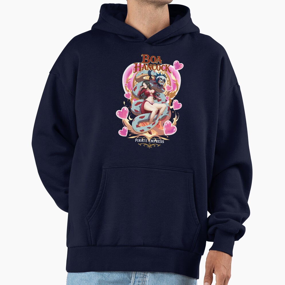 Boa Hancock With Her Snake Hoodie - Image 5
