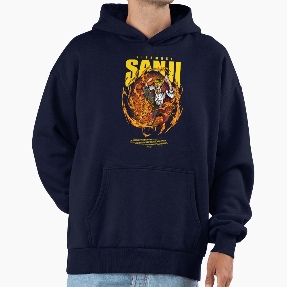 Sanji Diable Jambe (Fire Kick) Hoodie - Image 5