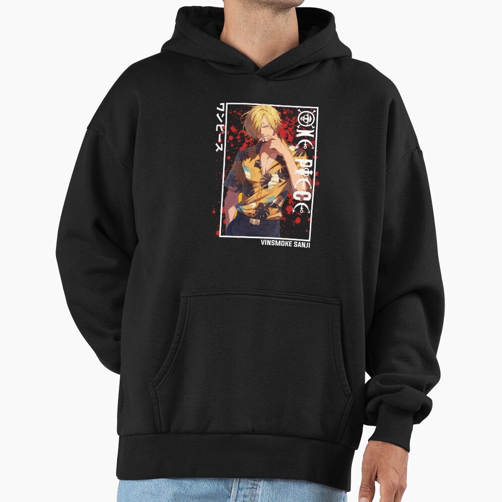 One Piece Sanji Curly Eyebrow Hoodie