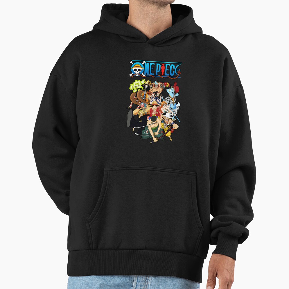 Funny Straw Hat Pirates One Piece Hoodie