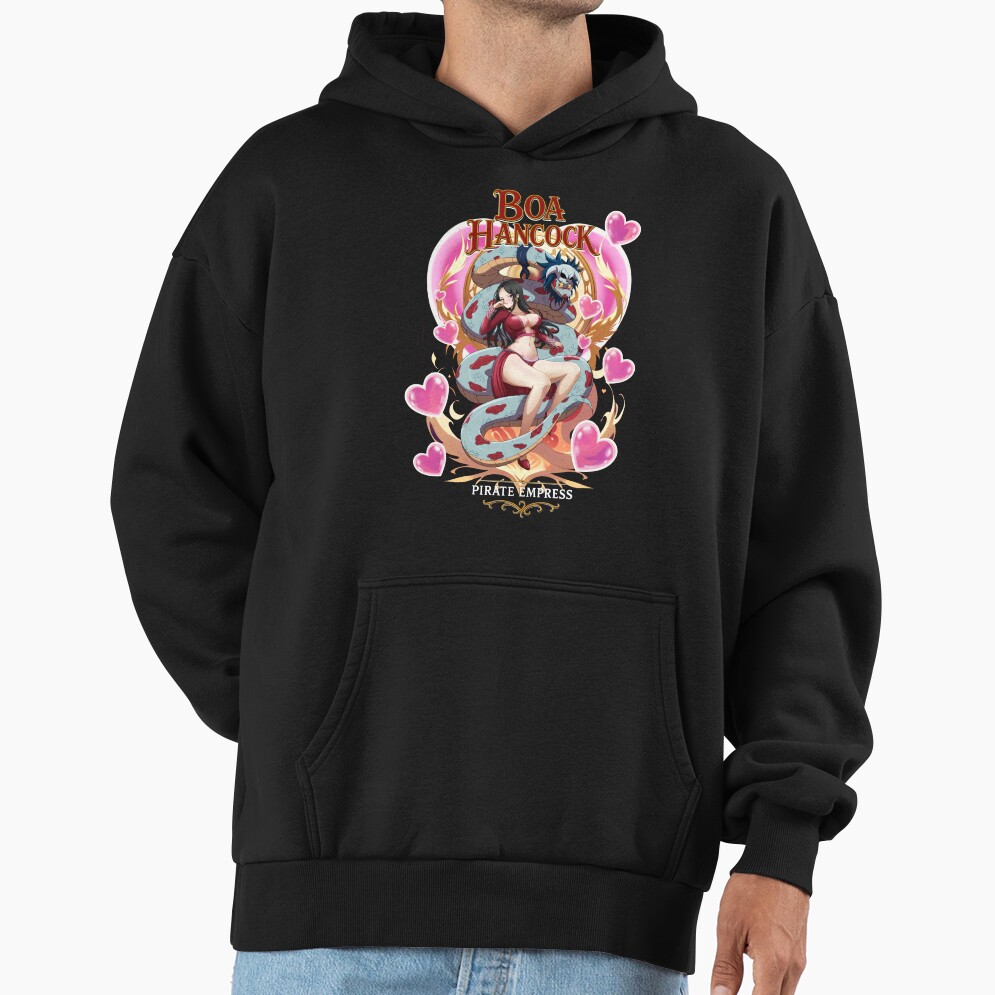 Boa Hancock With Her Snake Hoodie