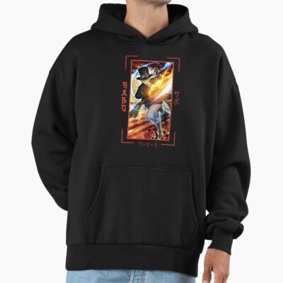 Sabo Blonde Hair One Piece Hoodie