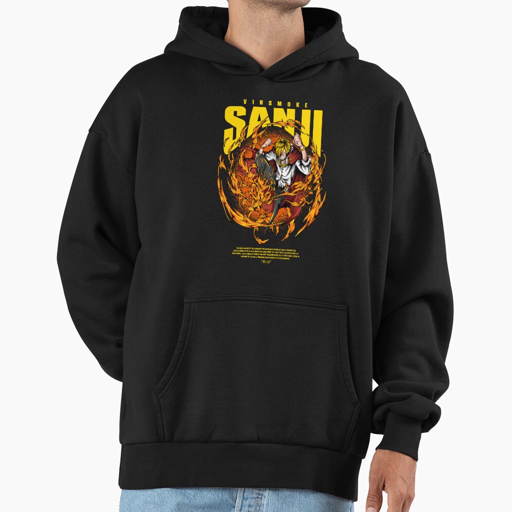 Sanji Diable Jambe (Fire Kick) Hoodie