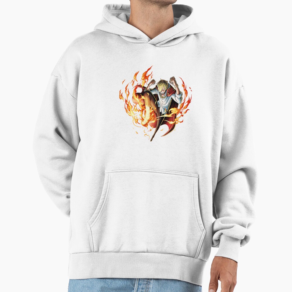 Sanji Strong Fighter One Piece Hoodie - Image 2