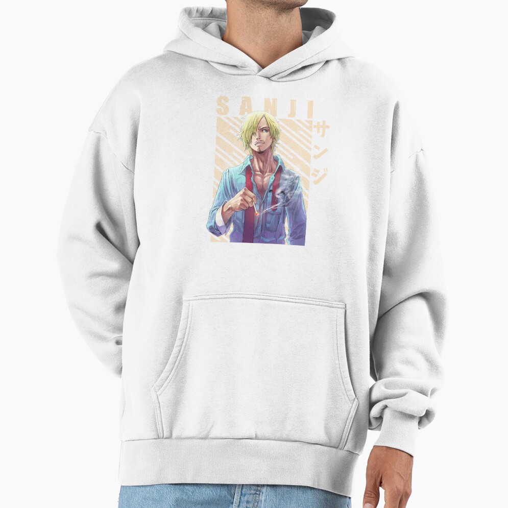 One Piece Curly Eyebrow Sanji Hoodie - Image 2