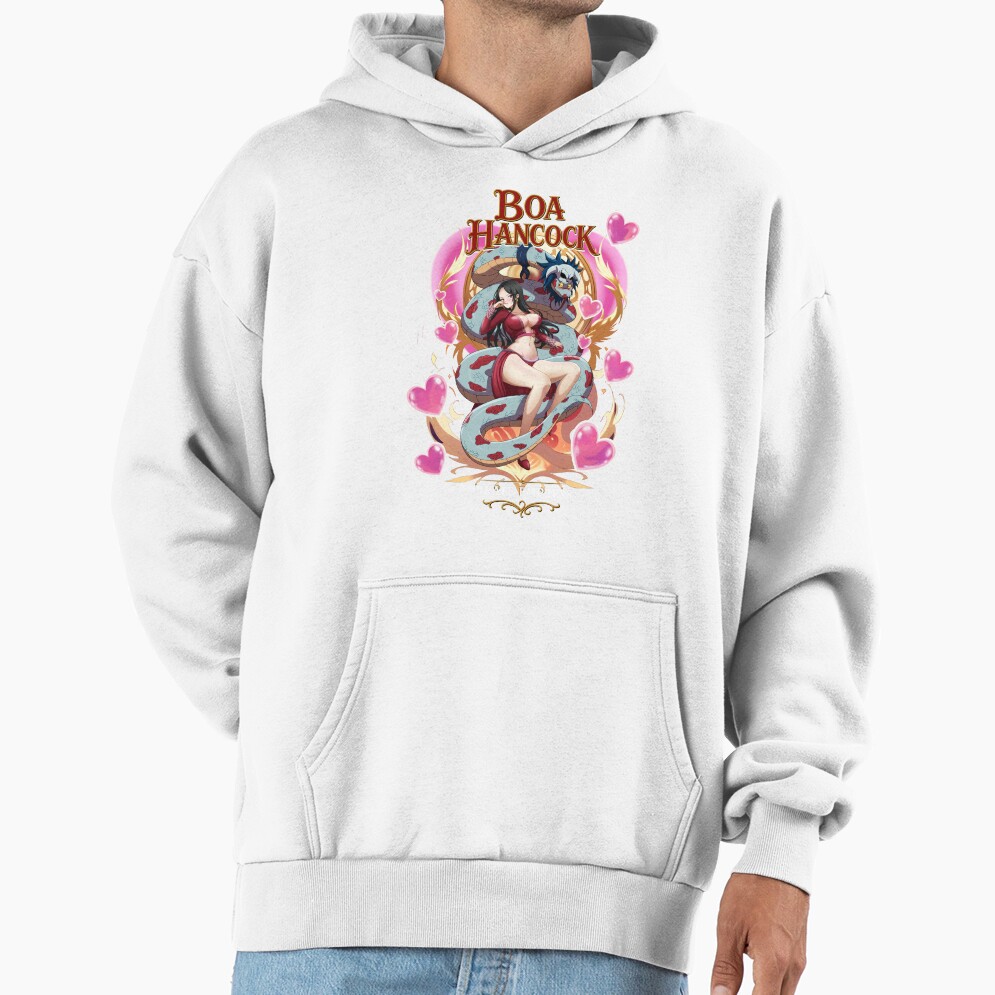 Boa Hancock With Her Snake Hoodie - Image 2