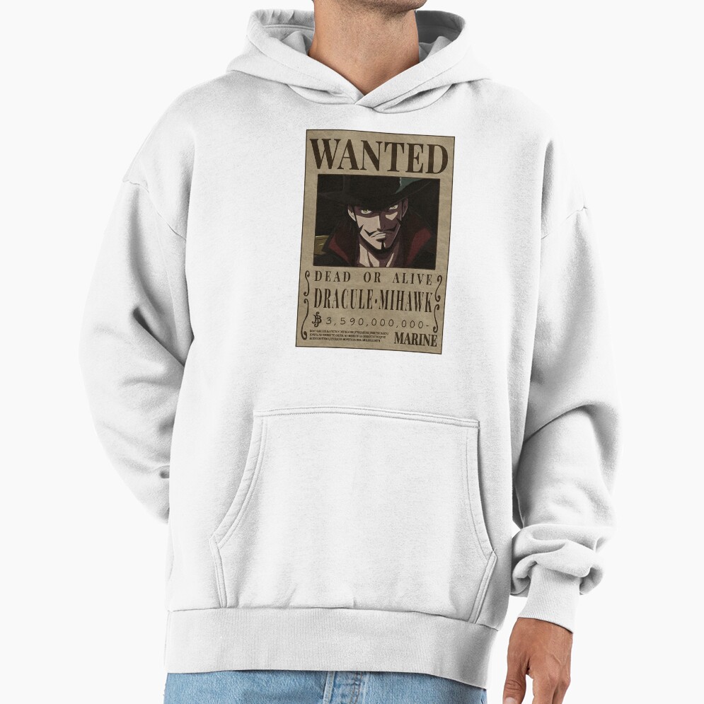 Dracule Mihawk One Piece Taka No Me Bounty Hoodie