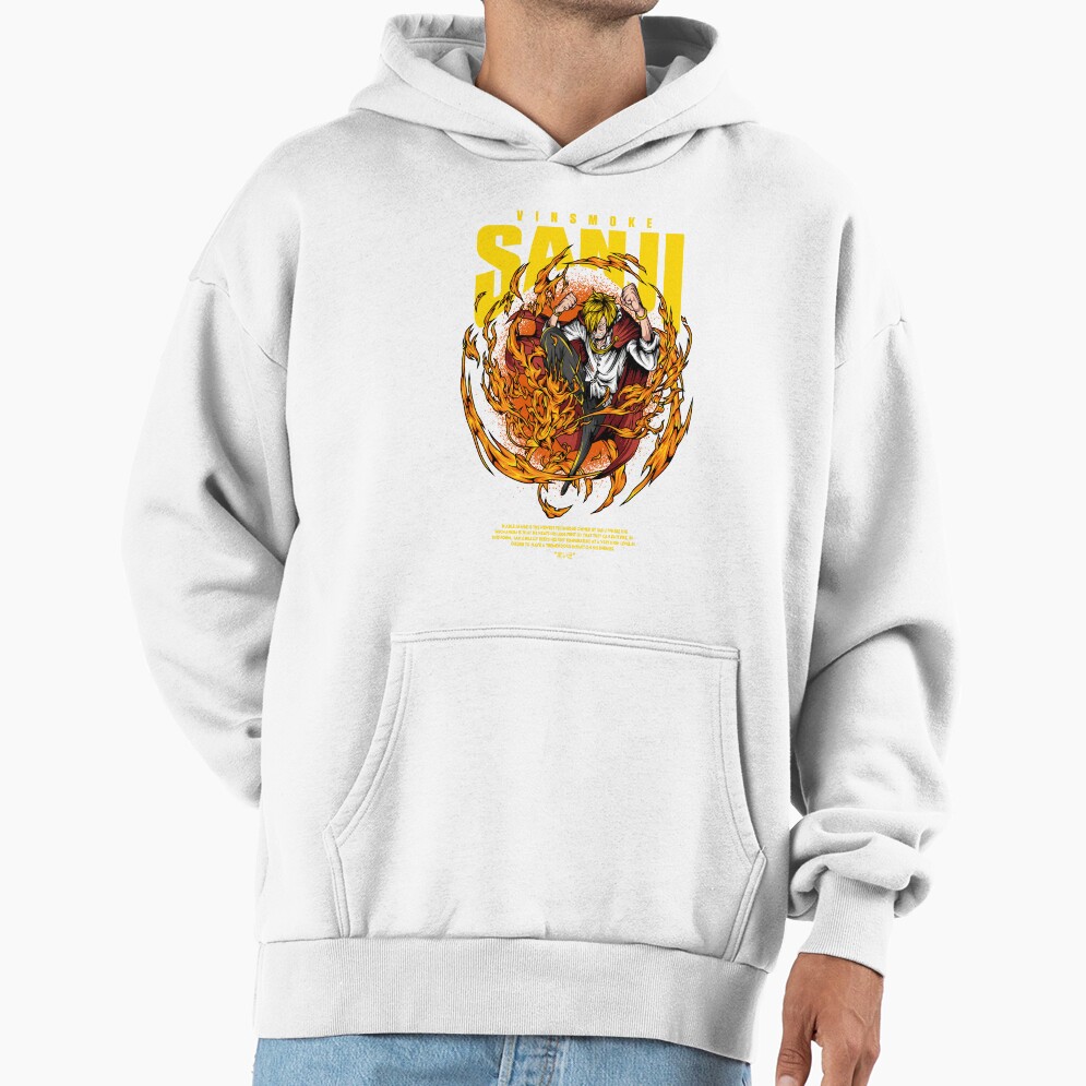 Sanji Diable Jambe (Fire Kick) Hoodie - Image 2