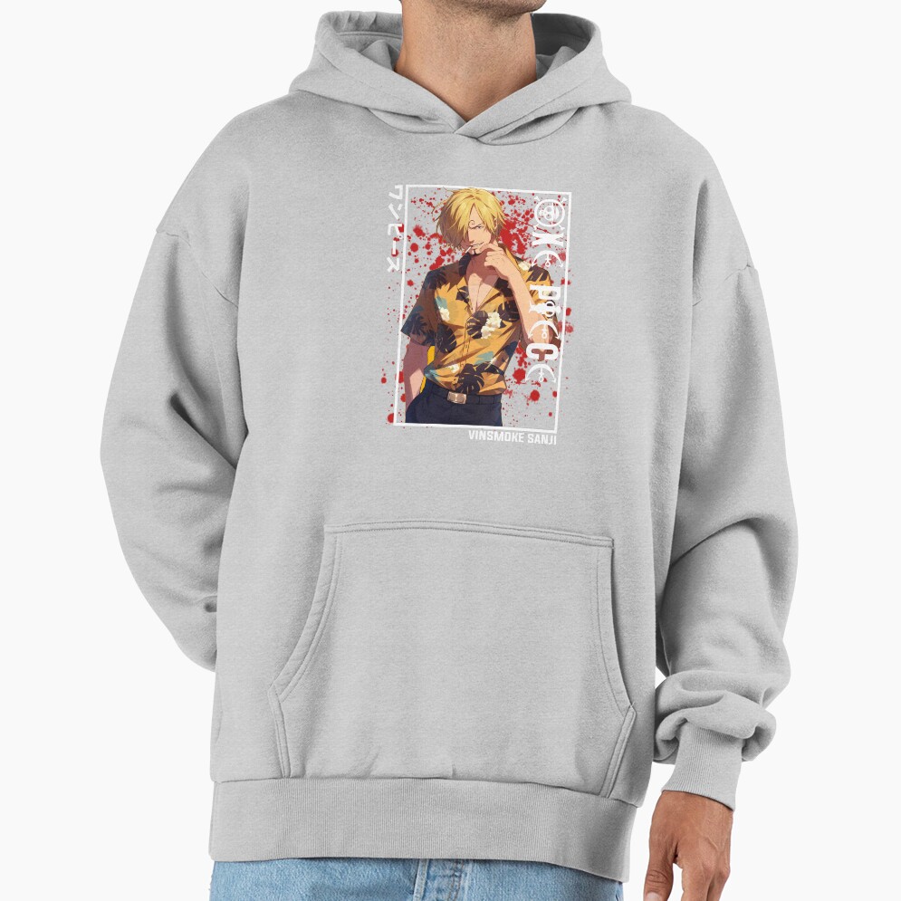 One Piece Sanji Curly Eyebrow Hoodie - Image 4