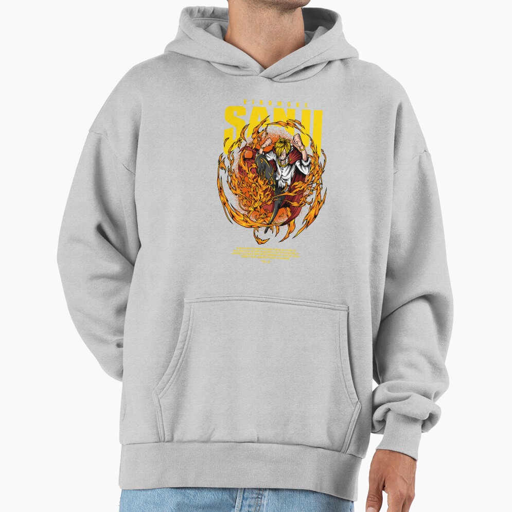 Sanji Diable Jambe (Fire Kick) Hoodie - Image 4