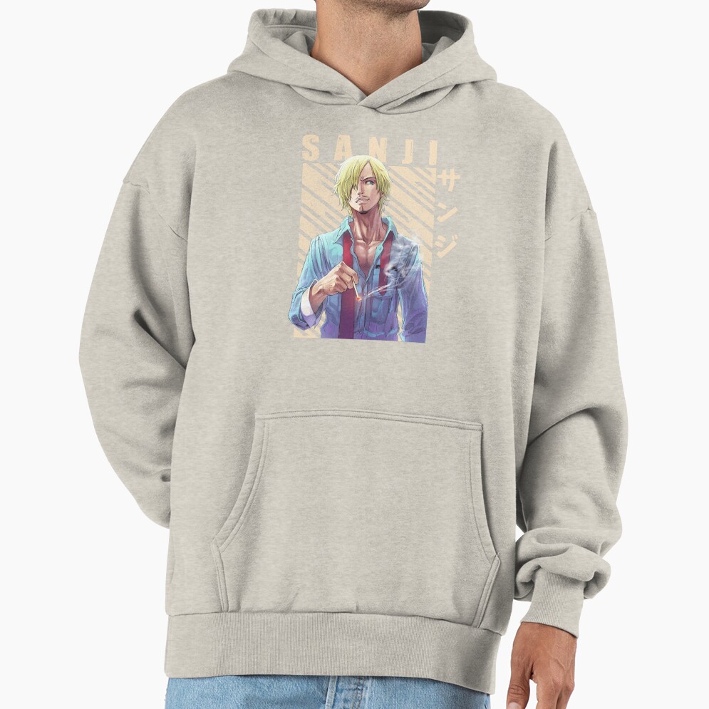 One Piece Curly Eyebrow Sanji Hoodie - Image 3