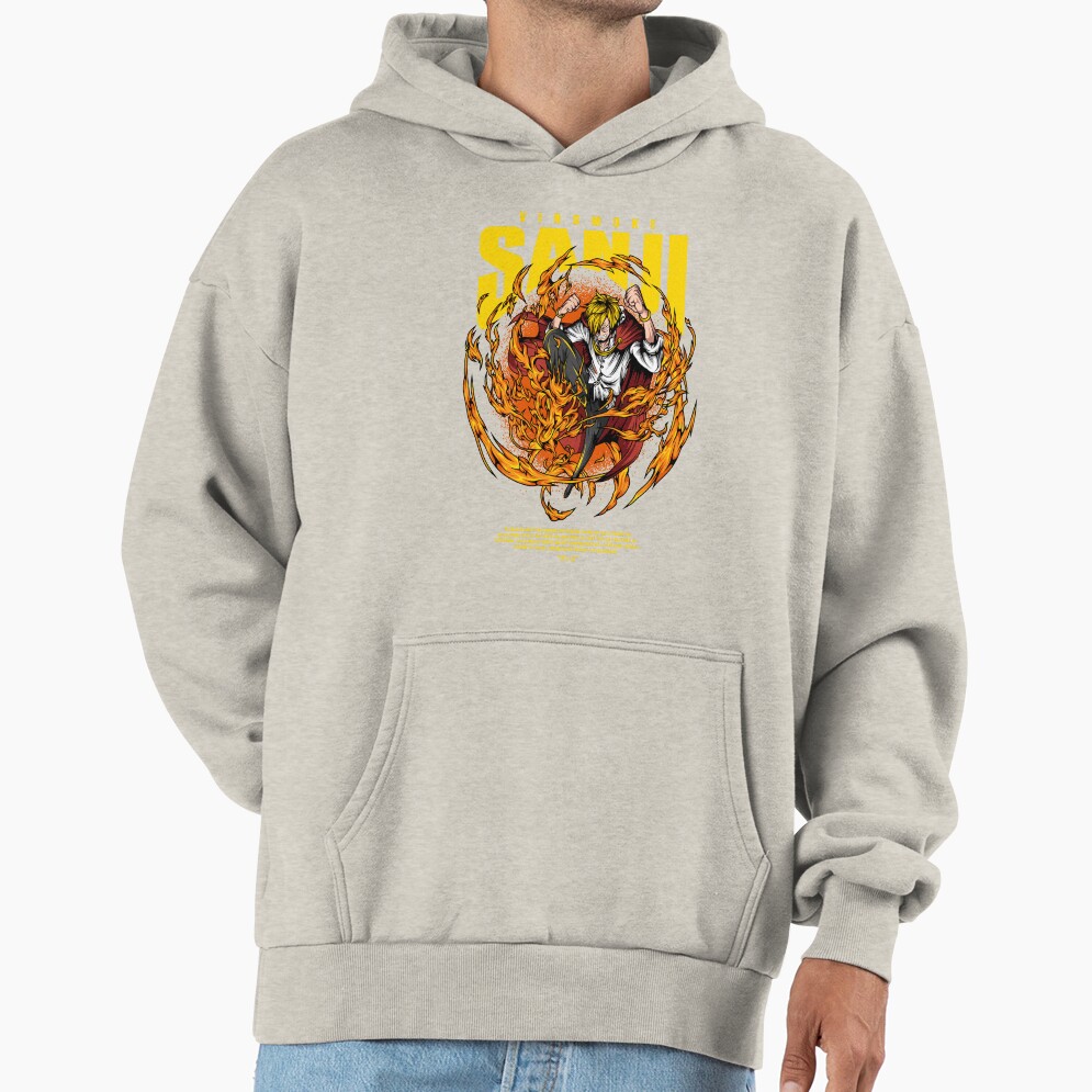Sanji Diable Jambe (Fire Kick) Hoodie - Image 3