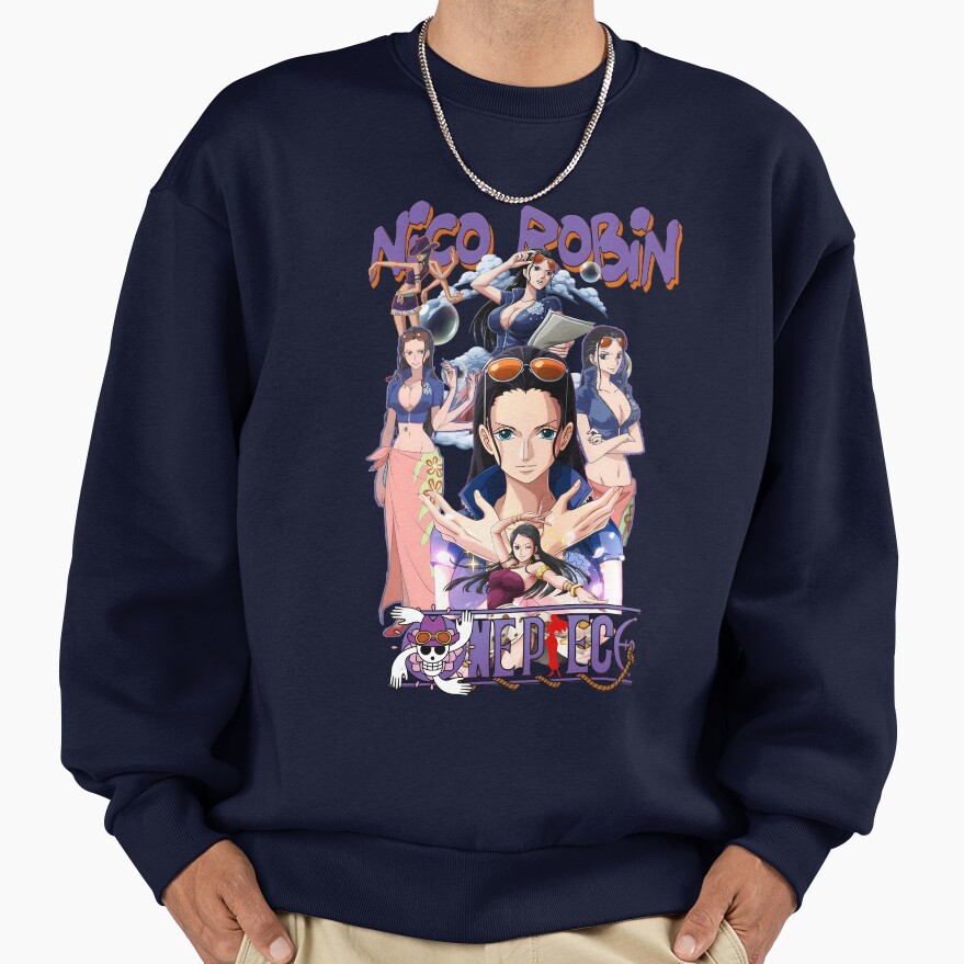 Nico Robin Straw Hat Pirates Archaeologist Sweatshirt