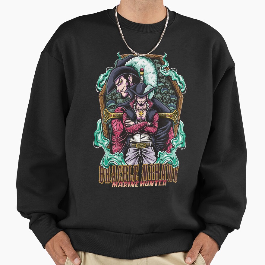 Dracule Mihawk Warlord of the Sea Sweatshirt