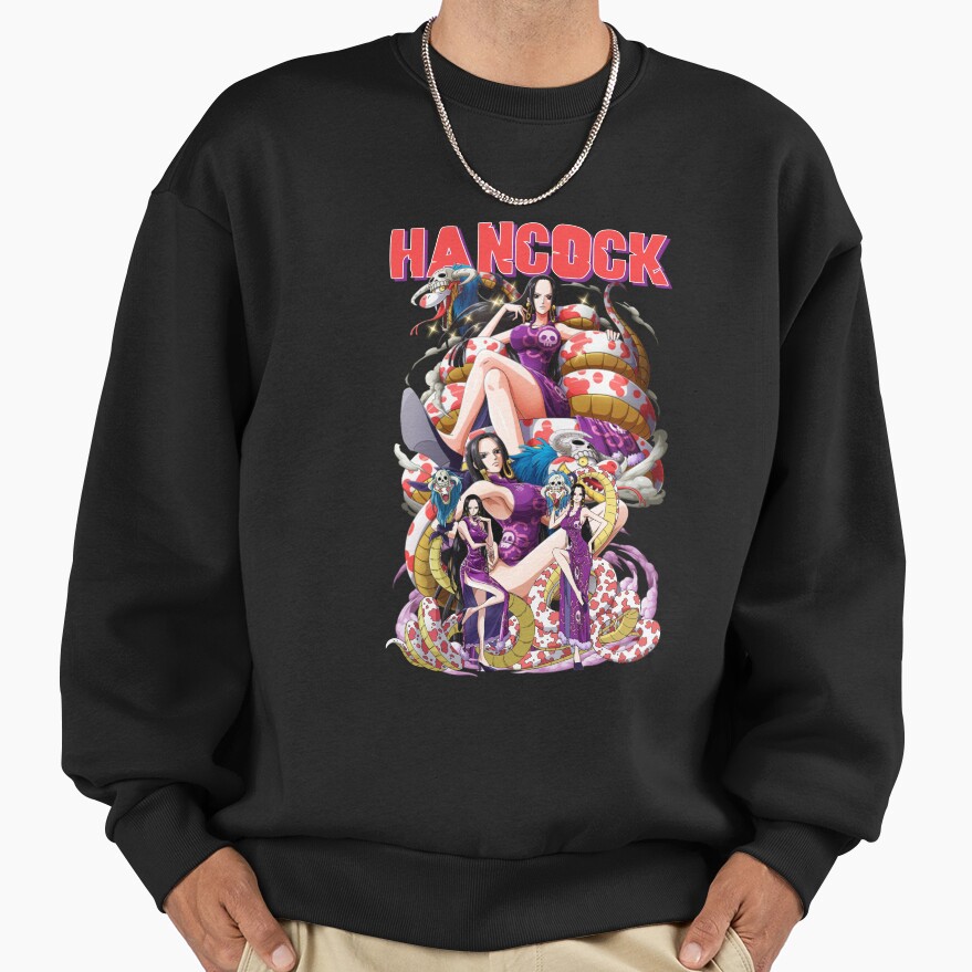 One Piece Hancock Kuja Tribe Leader Sweatshirt - Image 3