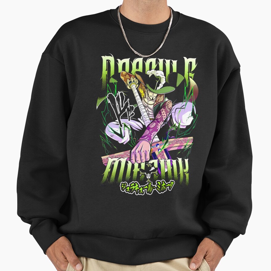 One Piece Mihawk Strongest Swordsman Sweatshirt