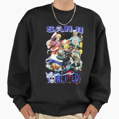 Sanji Manga Illustration Sweatshirt