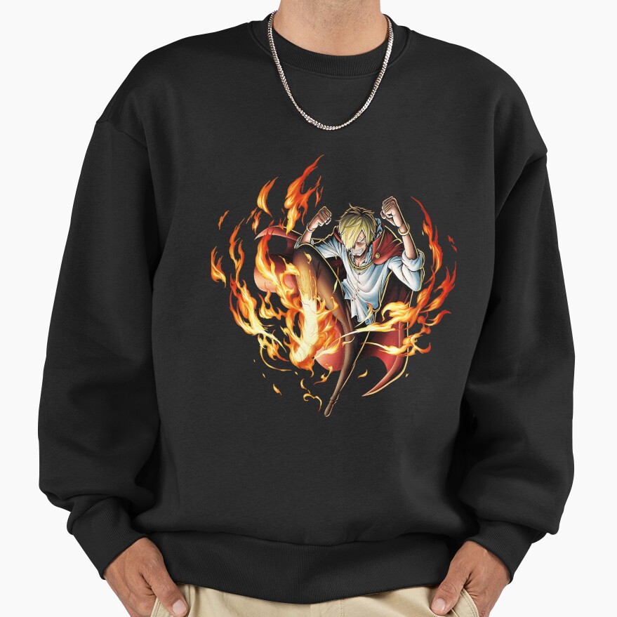 Sanji Straw Hat Pirates Cook One Piece Sweatshirt