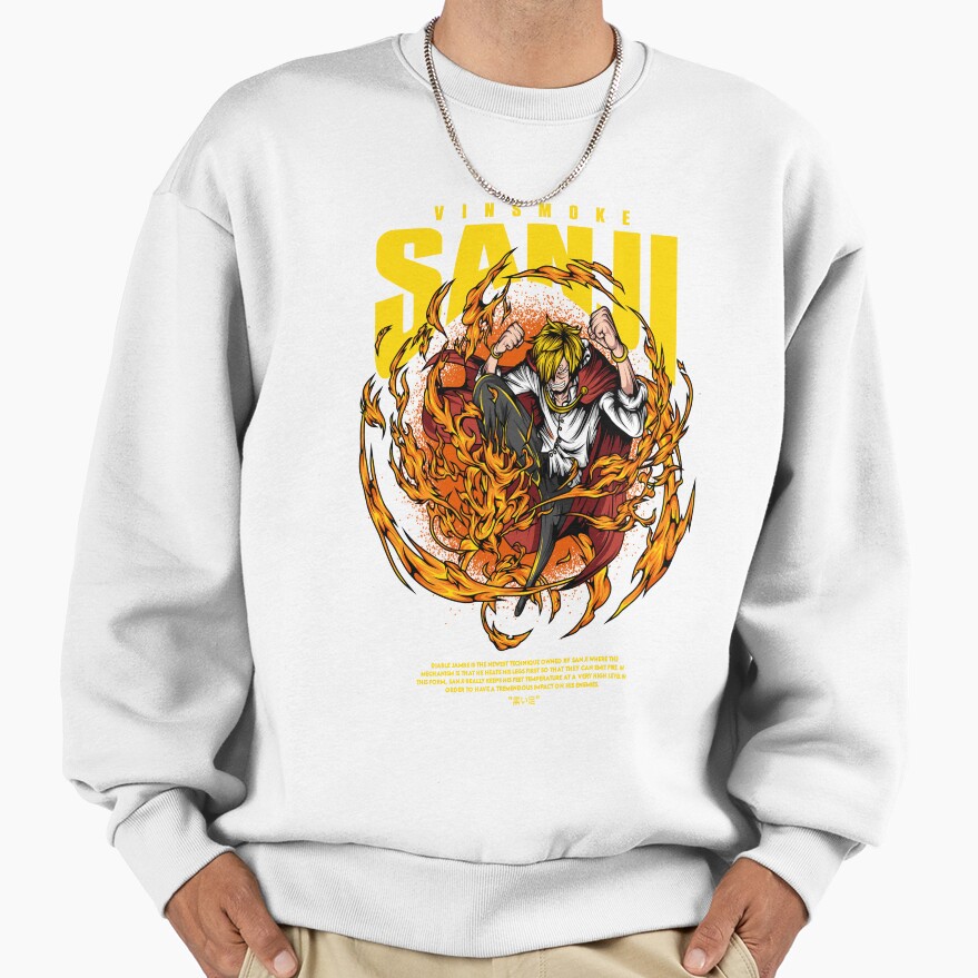 Sanji Colorful Artwork Sweatshirt - Image 2