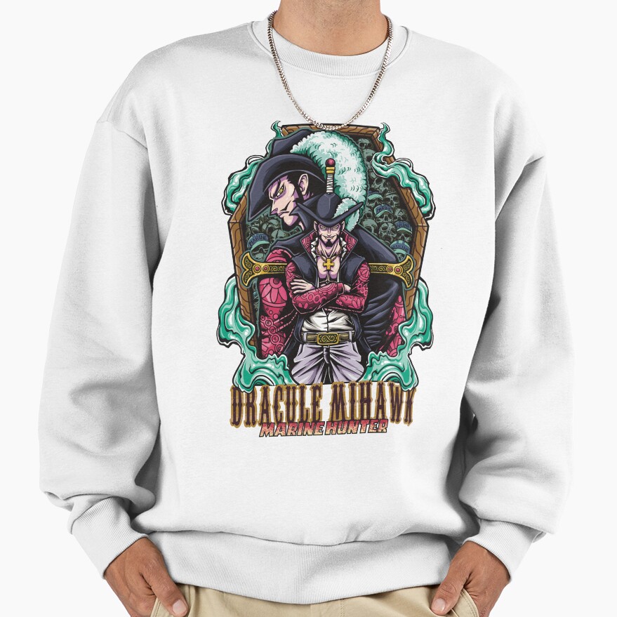 Dracule Mihawk Warlord of the Sea Sweatshirt - Image 2