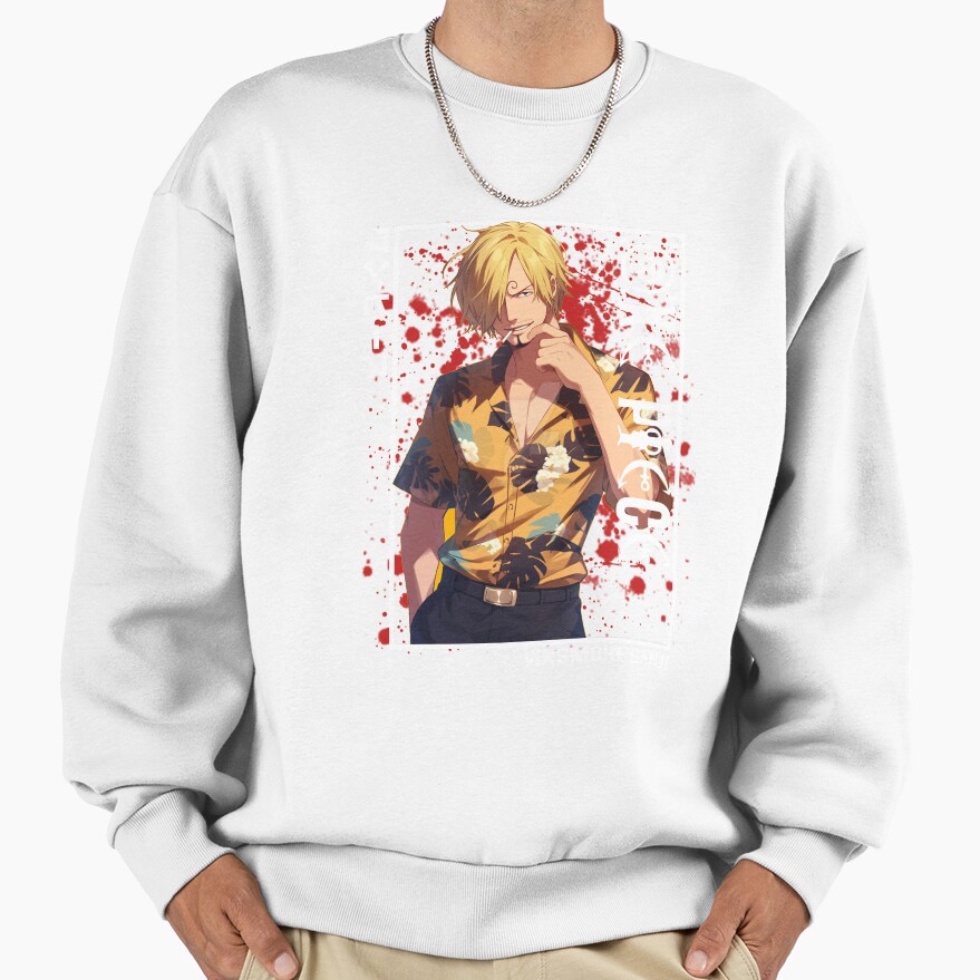 Best Graphic One Piece Sanji Sweatshirt - Image 2